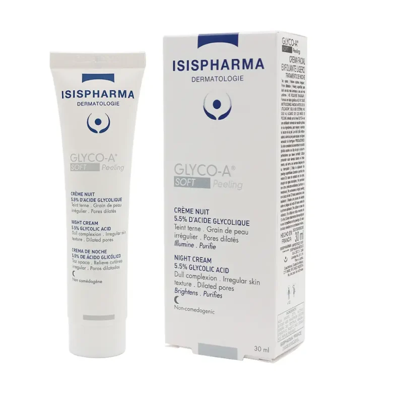 isispharma glyco a soft creme nuit 30ml 1 ISISPHARMA GLYCO A SOFT CRÈME NUIT 30ML ISISPHARMA