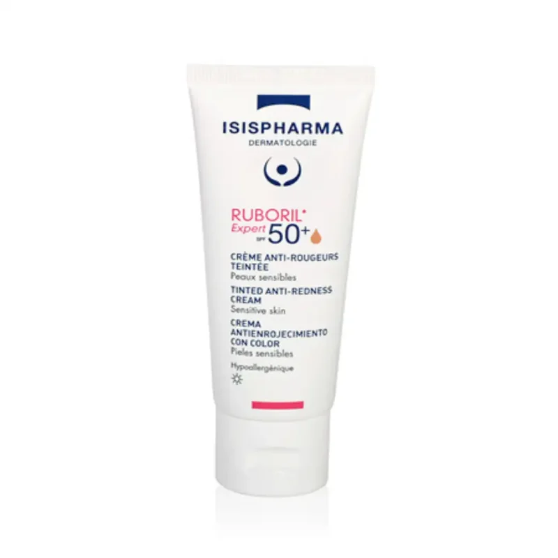 isispharma ruboril expert 50 creme anti rougeurs teintee 40ml 1 ISISPHARMA RUBORIL EXPERT 50 CRÈME ANTI-ROUGEURS TEINTÉE 40ML ISISPHARMA