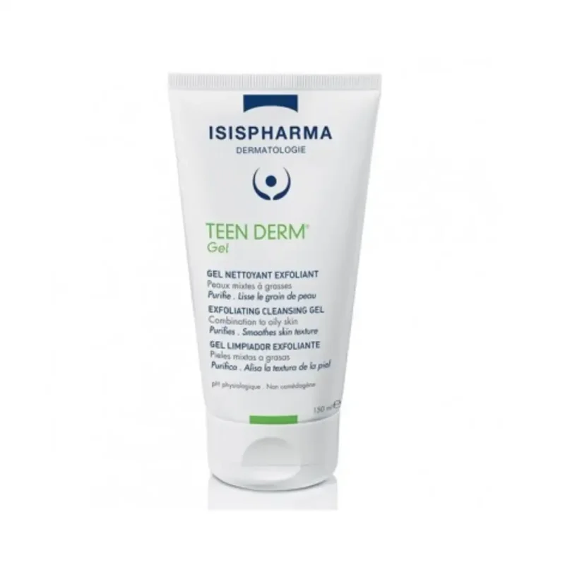 isispharma teen derm gel exfoliant 150ml 1 ISISPHARMA TEEN DERM GEL EXFOLIANT 150ML ISISPHARMA