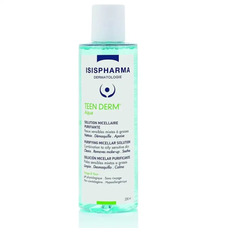 isispharma teen derm solution micellaire 250ml 1 1 ISISPHARMA TEEN DERM SOLUTION MICELLAIRE 250ML ISISPHARMA