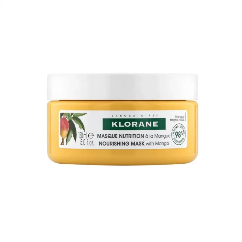 klorane masque nutrition a la mangue cheveux secs 1 1 Klorane – Masque nutrition à la Mangue – Cheveux secs KLORANE