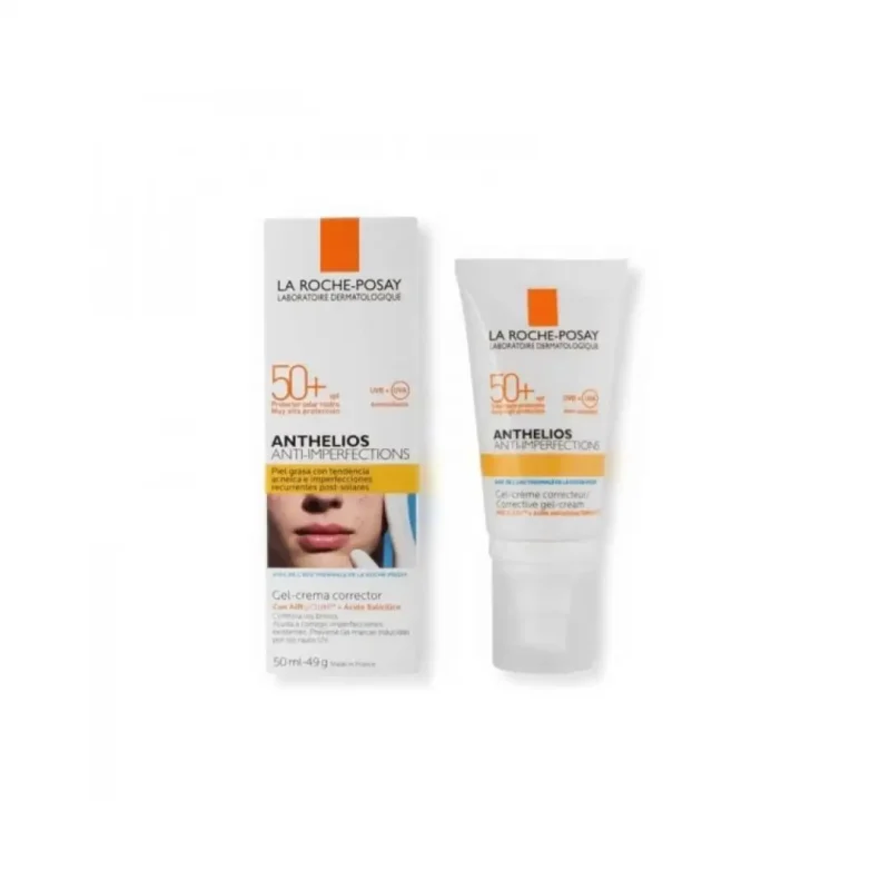 la roche posay anthelios creme solaire anti imperfections spf50 peau grasse acneique 50ml 1 1 La Roche-Posay Anthelios Crème Solaire Anti-Imperfections SPF50+ Peau Grasse Acnéique | 50ml LA ROCHE-POSAY