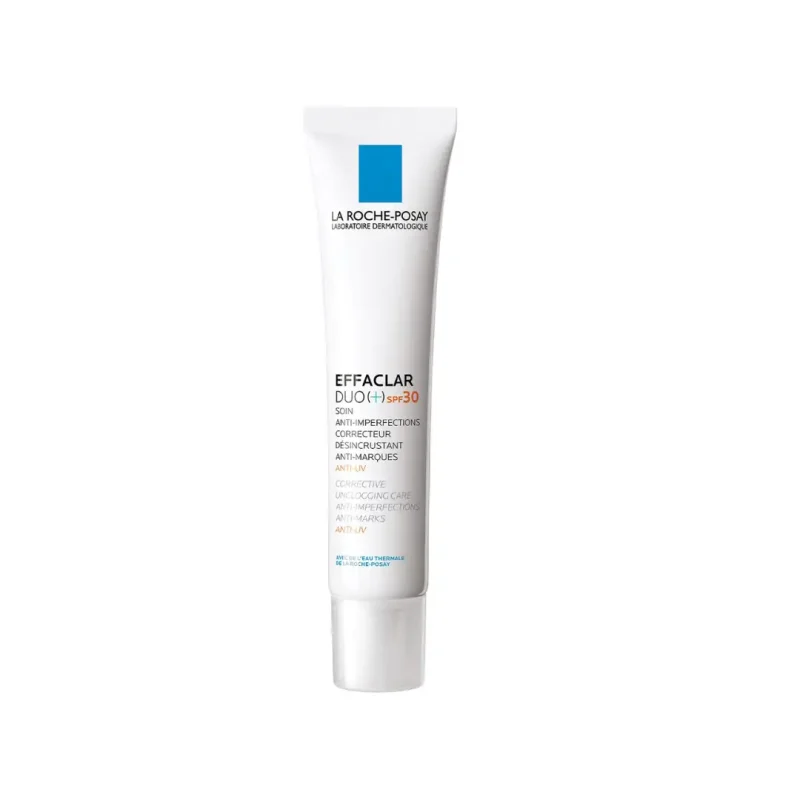 la roche posay effaclar duo soin anti imperfections spf30 peau grasse acneique 40ml 1 1 La Roche-Posay Effaclar Duo+ Soin Anti-Imperfections SPF30 Peau Grasse Acnéique | 40ml LA ROCHE-POSAY