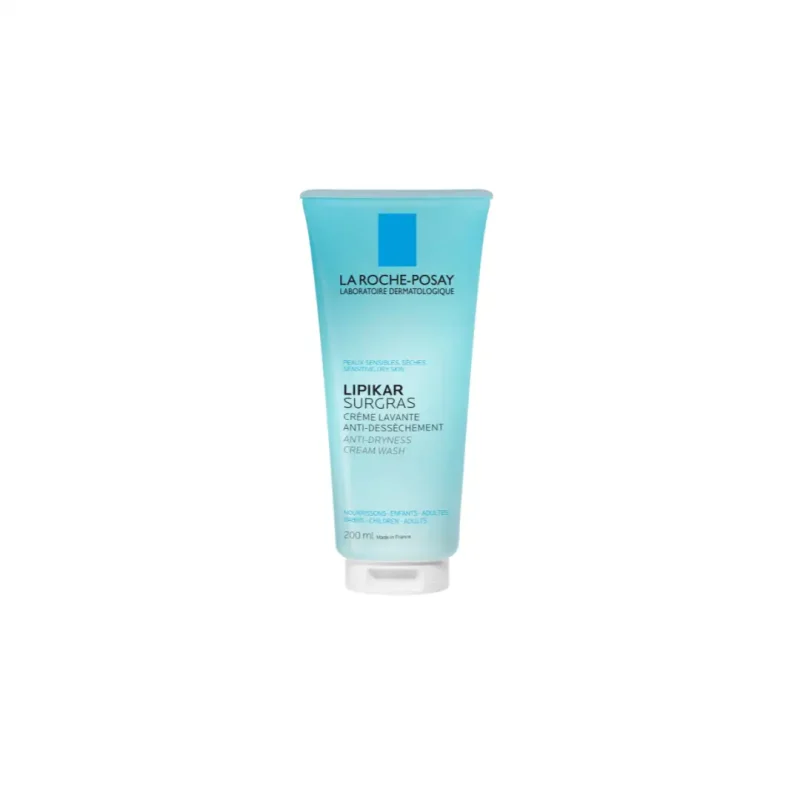 la roche posay lipikar surgras creme lavante peau sensible et seche 200ml 1 1 La Roche-Posay Lipikar Surgras Crème Lavante Peau Sensible et Sèche | 200ml LA ROCHE-POSAY