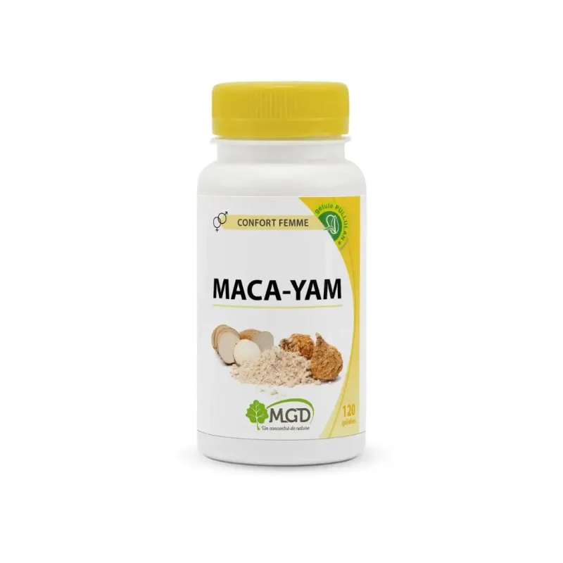 mgd maca yam pillulier 120 gelules 1 MGD MACA-YAM PILLULIER 120 GELULES MGD