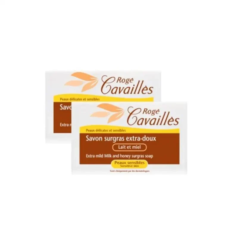 roge cavailles savon surgras extra doux 250g x2 boite offerte 1 ROGE CAVAILLES – SAVON SURGRAS EXTRA DOUX 250G X2 + BOITE OFFERTE ROGE CAVAILLES