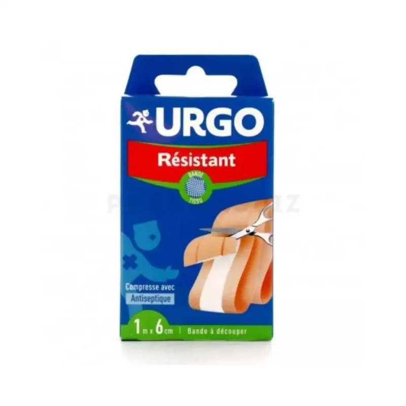 urgo resistant 1m x 6cm 1 URGO RESISTANT 1M X 6CM URGO