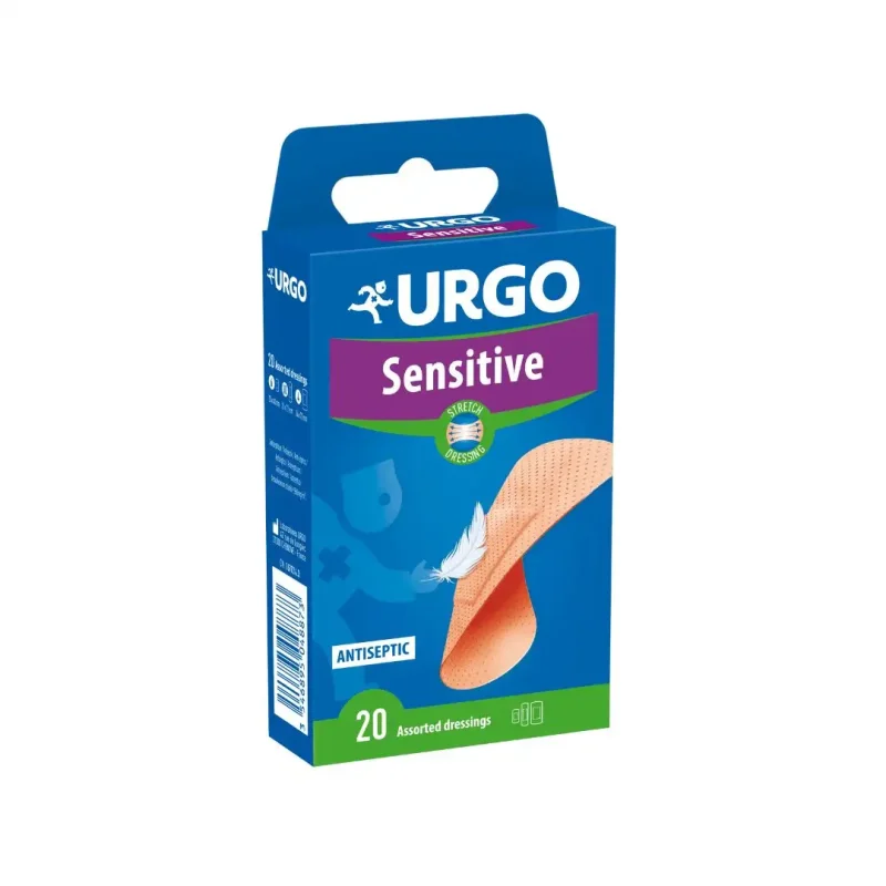 urgo sensitive extensible boite de 20 1 URGO SENSITIVE (EXTENSIBLE) BOITE DE 20 URGO