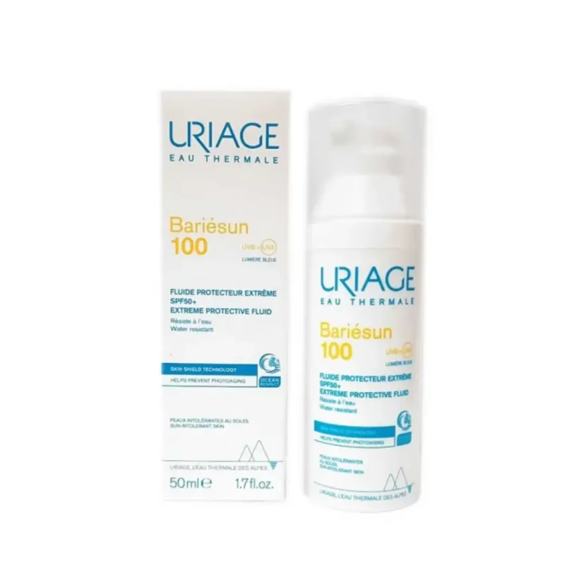 uriage bariesun 100 fluide protecteur extreme 50ml 1 URIAGE BARIÉSUN 100 FLUIDE PROTECTEUR EXTRÉME 50ML URIAGE