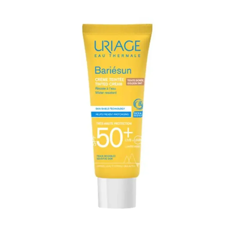 uriage bariesun creme teintee spf50 teinte doree 50ml 1 URIAGE BARIÉSUN CRÈME TEINTÉE SPF50 TEINTE DORÉE 50ML URIAGE