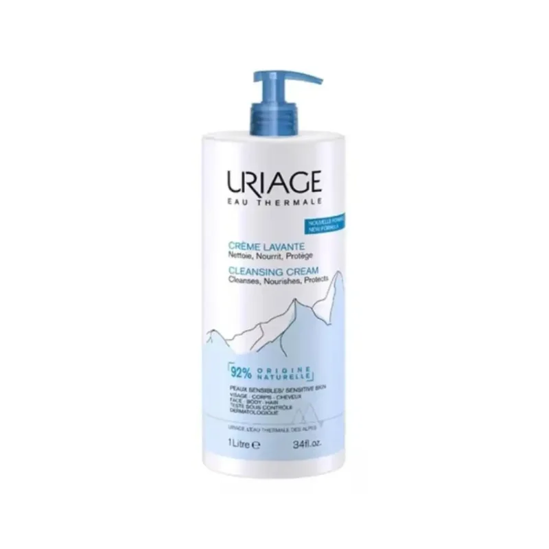 uriage creme lavante 1 litre new pack 1 URIAGE- CREME LAVANTE 1 LITRE NEW PACK URIAGE