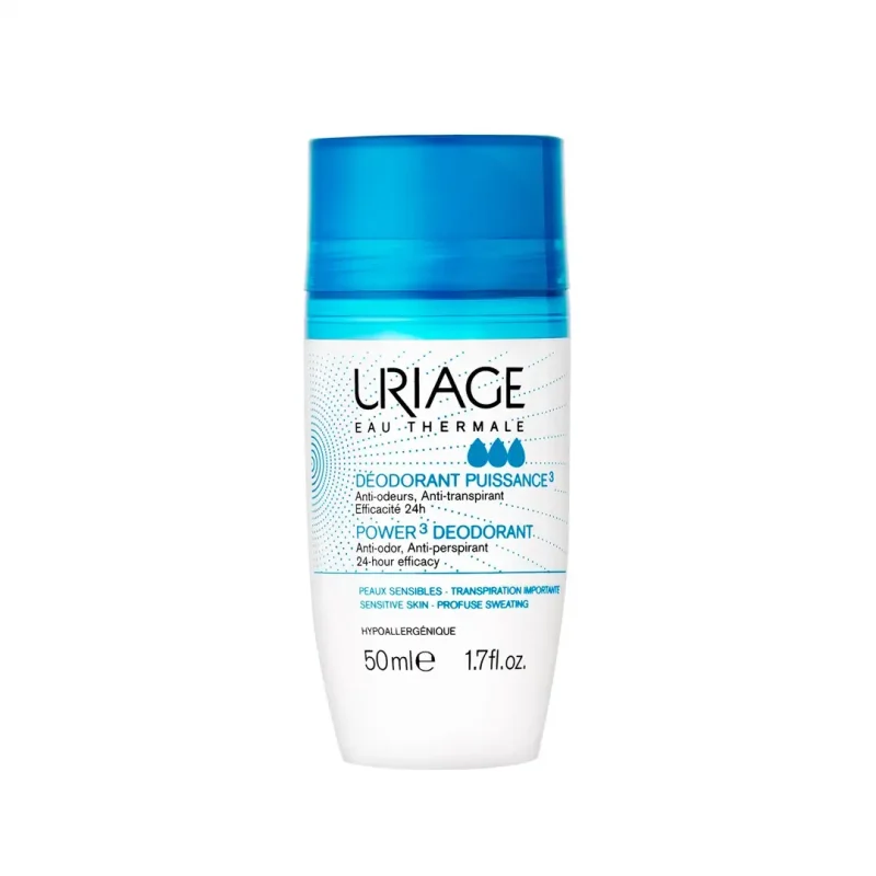 v23661434004575 1 1 URIAGE- DEODORANT PUISSANCE3 ROLL-ON 50 ML URIAGE