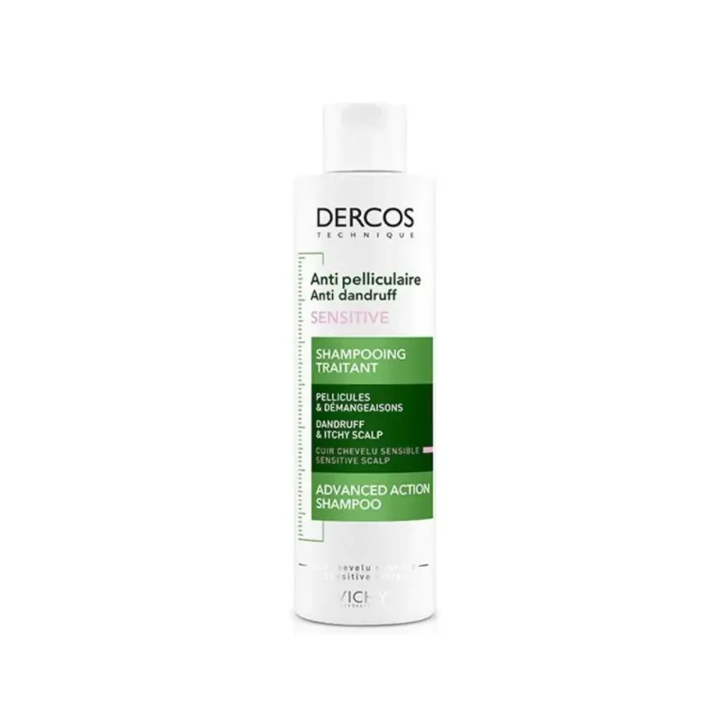 vichy dercos shampoing traitant anti pelliculaire sensitive cuir chevelu sensible 200ml 5 1 Vichy Dercos Shampoing Traitant Anti-Pelliculaire Sensitive Cuir Chevelu Sensible | 200ml VICHY