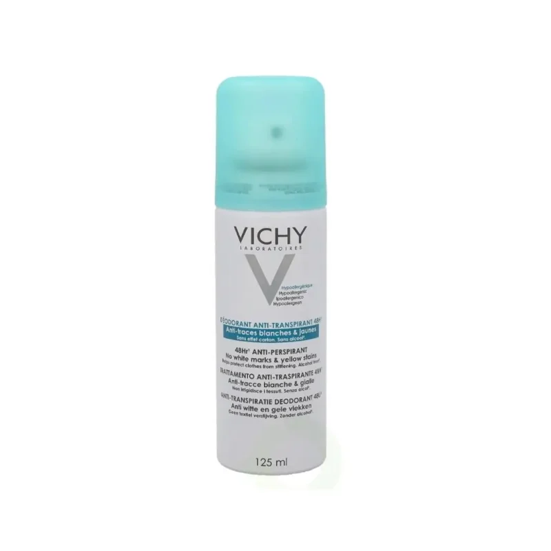 vichy dermo tolerance deodorant anti transpirant 48h aerosol peau sensible 125ml 1 Vichy Dermo-Tolérance Déodorant Anti-Transpirant 48H Aérosol Peau Sensible | 125ml VICHY