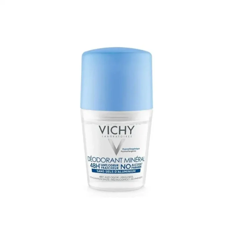 vichy dermo tolerance deodorant anti transpirant 48h bille peau sensible 50ml 7 1 Vichy Dermo-Tolérance Déodorant Anti-Transpirant 48H Bille Peau Sensible | 50ml VICHY