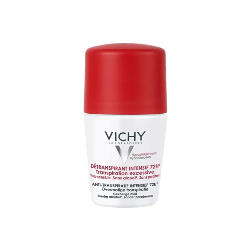 vichy dermo tolerance deodorant detranspirant intensif 72h bille tous types de peaux 50ml 1 Vichy Dermo-Tolérance Déodorant Détranspirant Intensif 72H Bille Tous Types de Peaux | 50ml VICHY