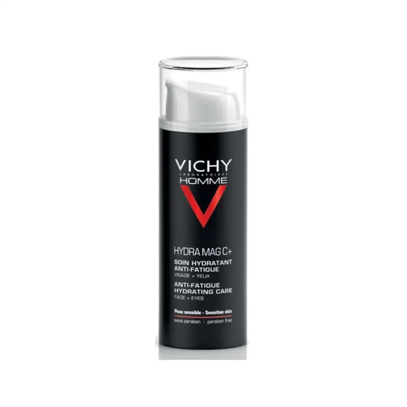 vichy homme hydra mag c soin hydratant anti fatigue visage et yeux sensibles 50ml 01 1 Vichy Homme Hydra Mag C+ Soin Hydratant Anti-Fatigue Visage et Yeux Sensibles | 50ml VICHY