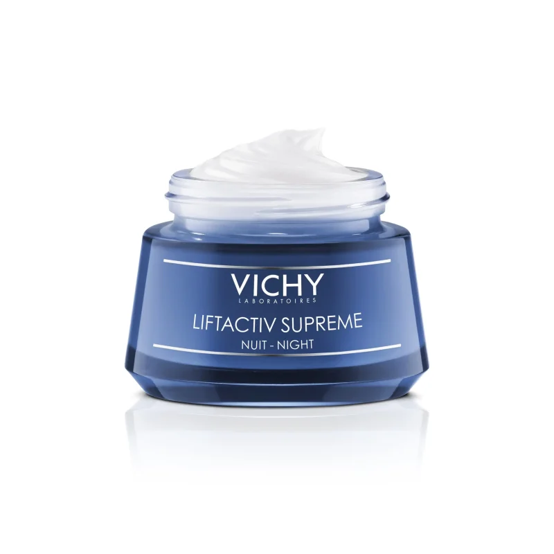 vichy liftactiv supreme creme de nuit anti rides tous types de peaux 50ml 1 Vichy Liftactiv Supreme Crème de Nuit Anti-Rides Tous Types de Peaux | 50ml VICHY