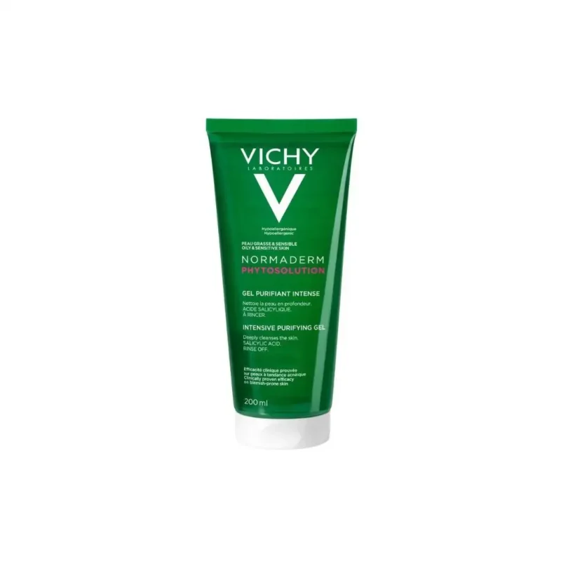 vichy normaderm phytosolution gel purifiant intense peau grasse acneique 200ml 4 1 Vichy Normaderm Phytosolution Gel Purifiant Intense Peau Grasse Acnéique | 200ml VICHY