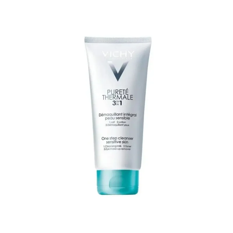 vichy purete thermale demaquillant integral 3en1 peau sensible 300ml 1 Vichy Pureté Thermale Démaquillant Intégral 3en1 Peau Sensible | 300ml VICHY