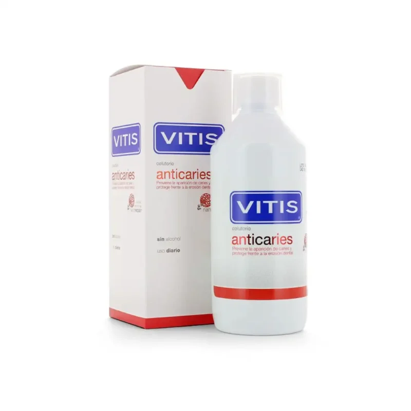 vitis anticaries bain bouche 500ml 1 VITIS ANTICARIES BAIN BOUCHE 500ML VITIS