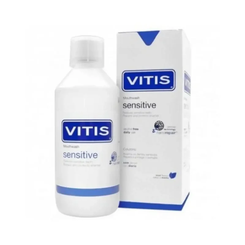 vitis bain bouche sensitive 500ml 1 VITIS BAIN DE BOUCHE SENSITIVE VITIS